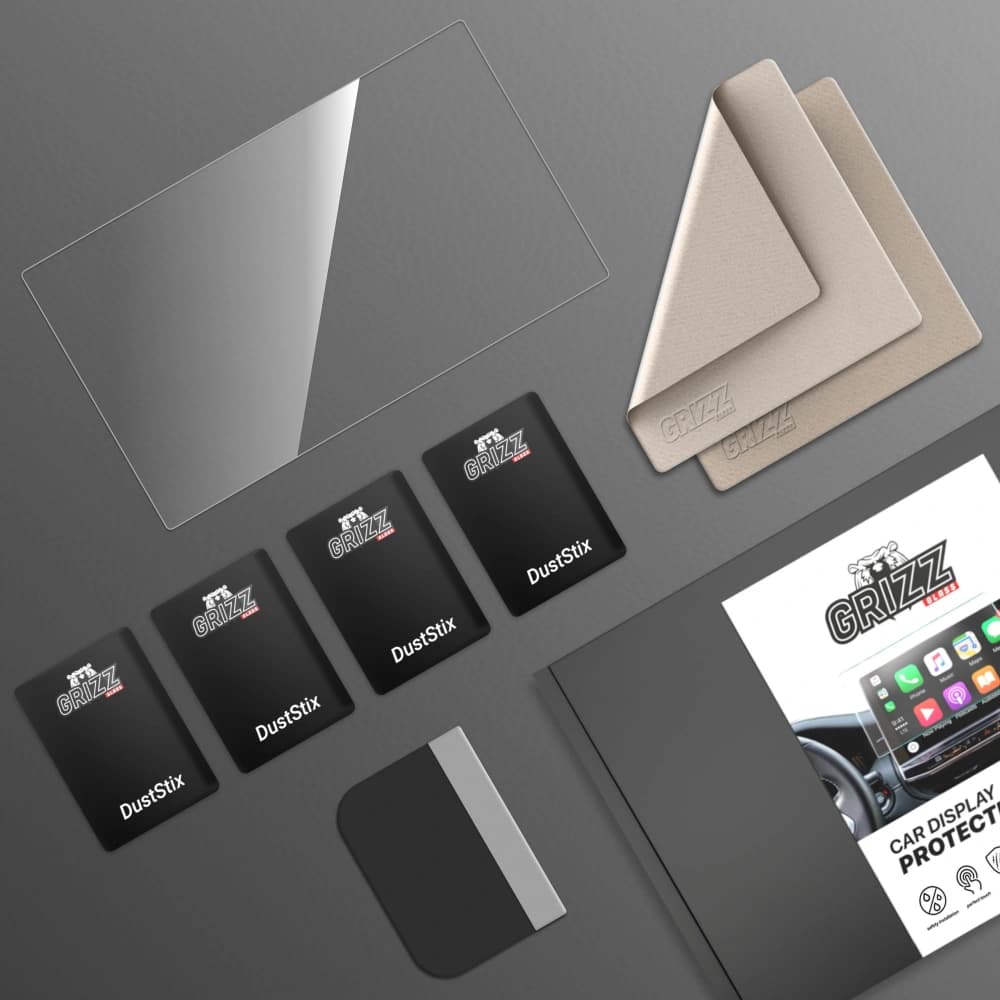 Ceramic GrizzGlass CarDisplay Protection Skoda Superb 4 10" 2024-2025 [5in1] - 7