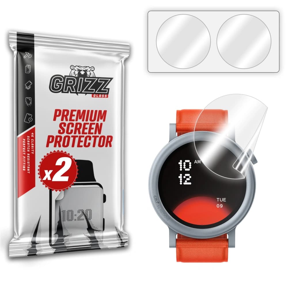 GrizzGlass CeramicFilm Nothing CMF Watch Pro 2 - 1