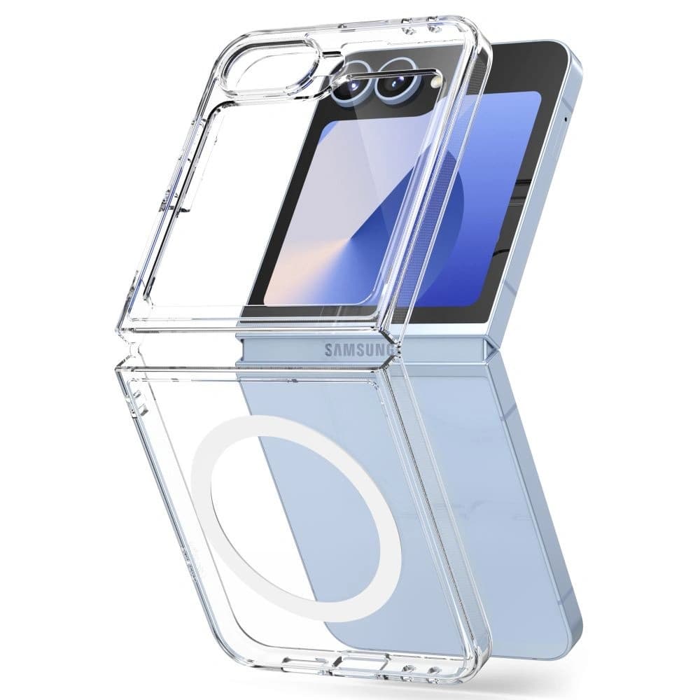 Case Ringke Fusion Magnetic MagSafe Samsung Galaxy Z Flip 6 / 7 FE Clear - 2