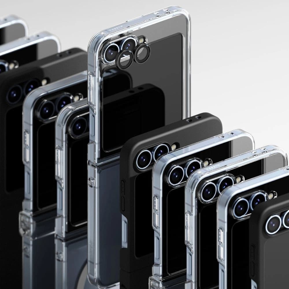 Case Ringke Fusion Magnetic MagSafe Samsung Galaxy Z Flip 6 / 7 FE Clear - 15