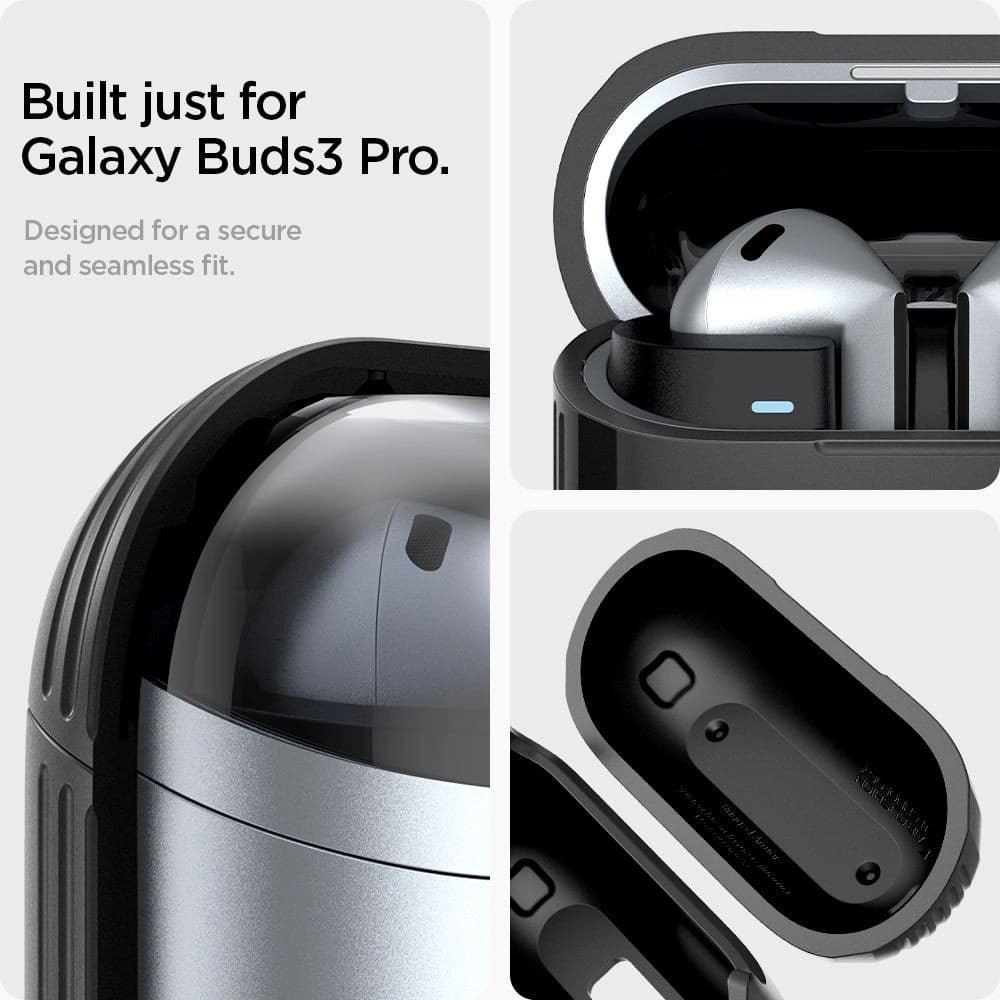 Spigen Rugged Armor Samsung Galaxy Buds 3 / 3 FE / 3 Pro Matte Black - 15