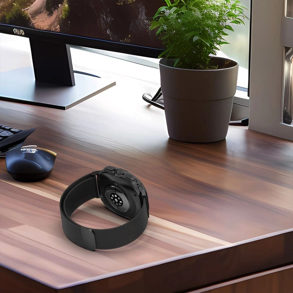 Tech-Protect MilaneseBand Samsung Galaxy Watch Ultra 47mm Black - 8