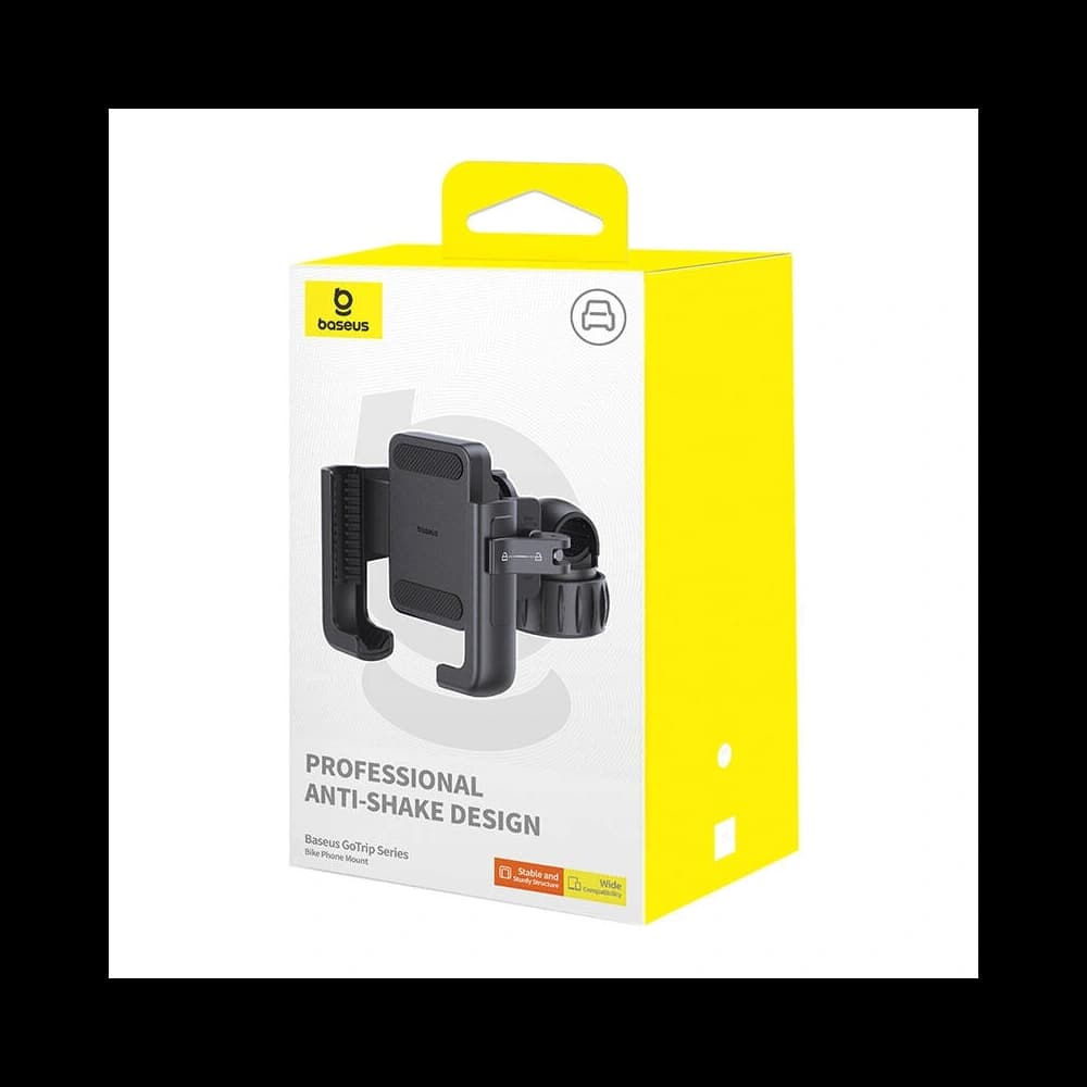 Fahrradhalter Baseus GoTrip für das Handy (schwarz) - 8