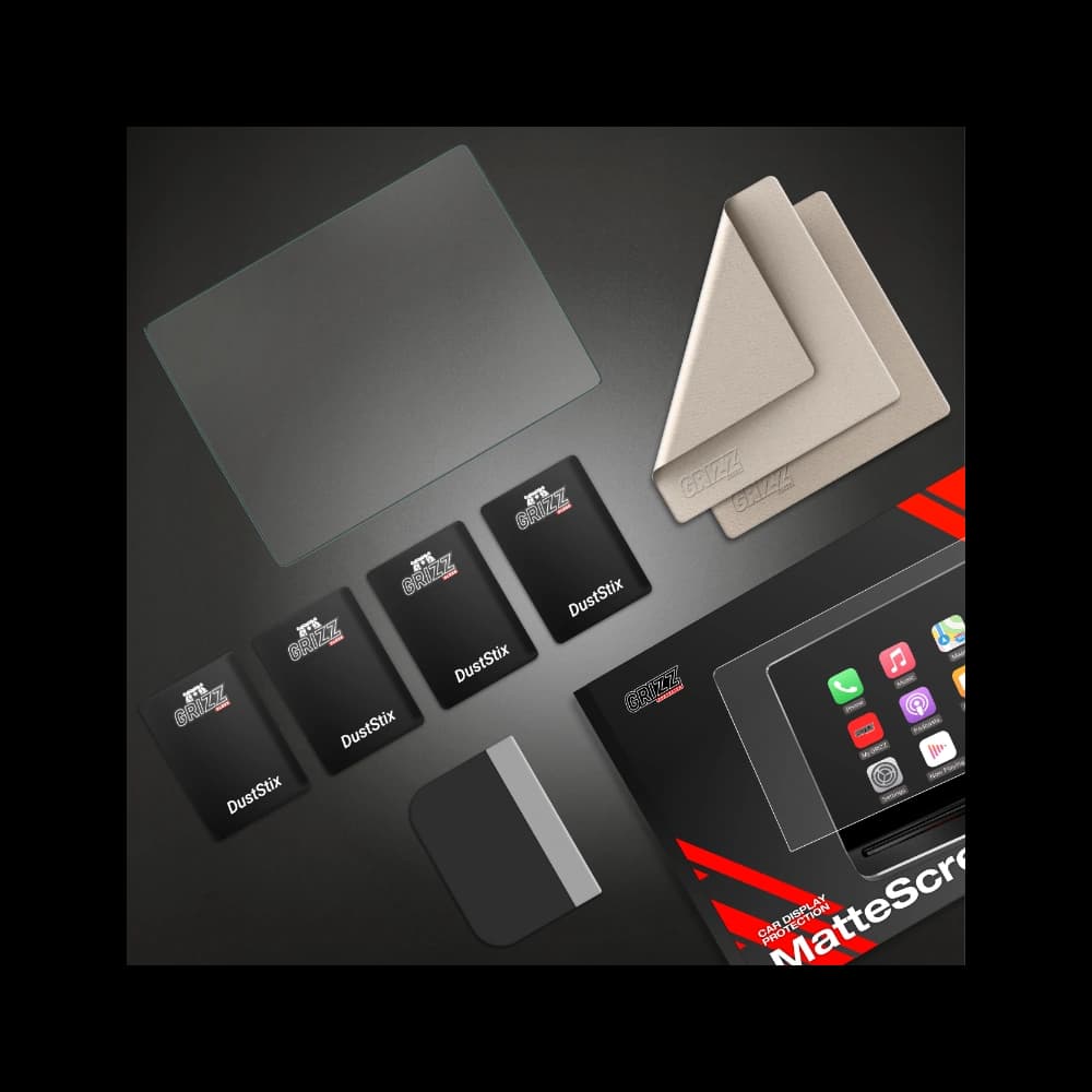 Matte GrizzGlass CarDisplay Protection Sony XAV-AX3250 6,95" 2DIN - 8