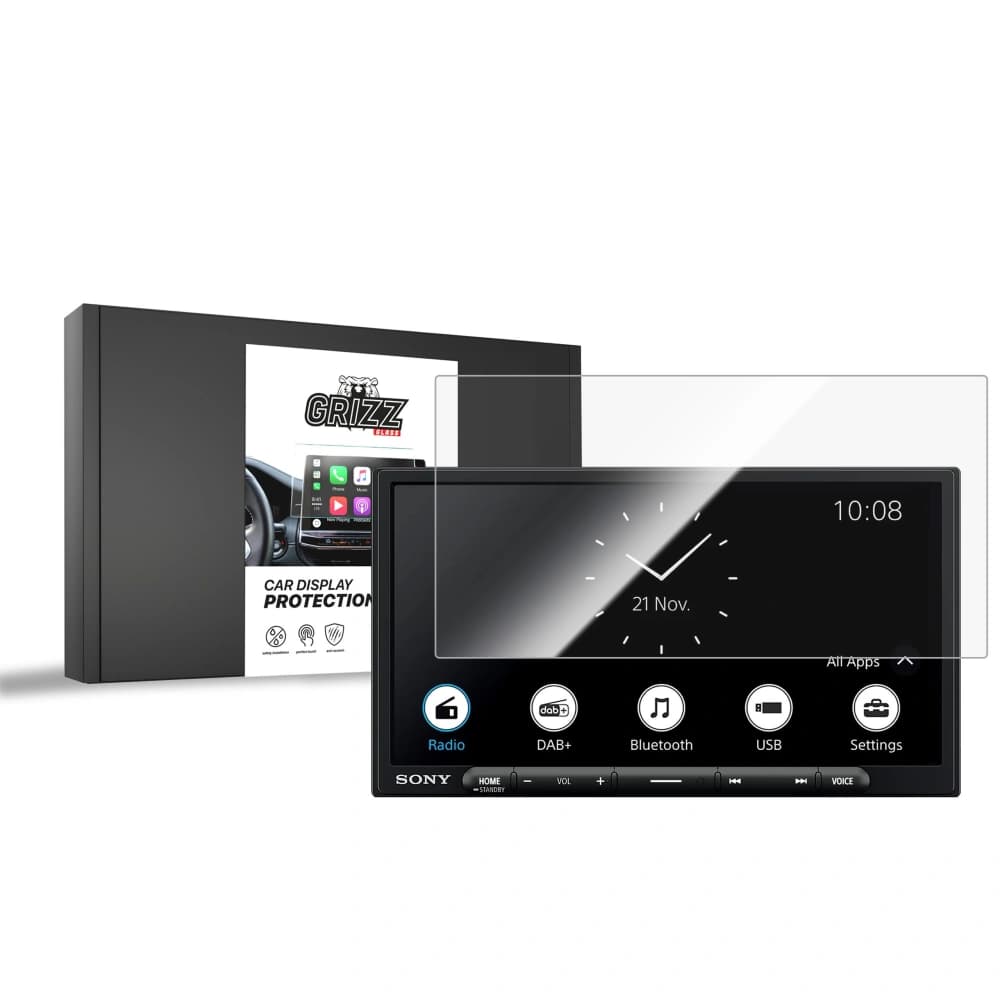 Ceramic GrizzGlass CarDisplay Protection Sony XAV-AX4050 6,95" 2DIN - 1