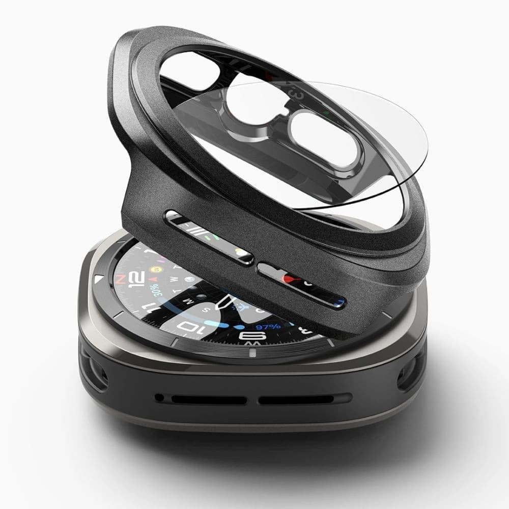 Ringke Slim & Tempered Glass Galaxy Watch Ultra 47mm Titanium Black - 2