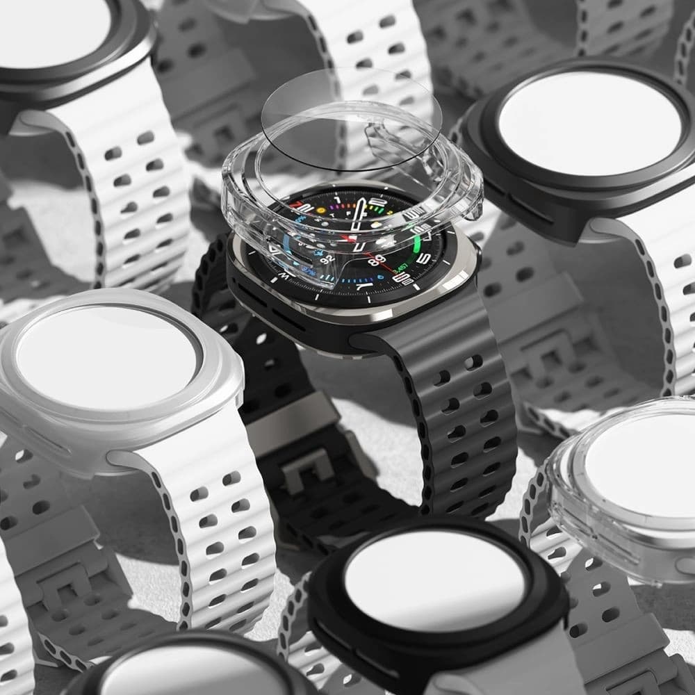 Ringke Slim & Tempered Glass Galaxy Watch Ultra 47mm Titanium Black - 6