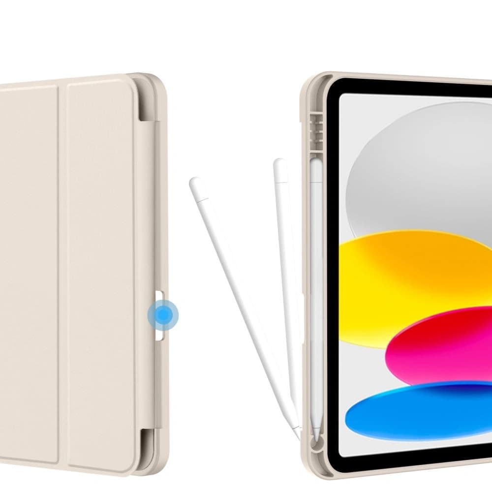 Case Tech-Protect SmartCase Pen Apple iPad 10.9 2022 (10. Generation) Starlight - 3