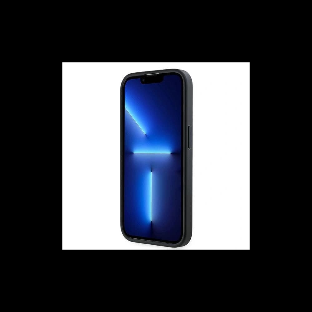 Case Karl Lagerfeld KLHCP13LPQDSMGK Apple iPhone 13 Pro / 13 Hartschale Diagonal Quilted Script schwarz/black - 5