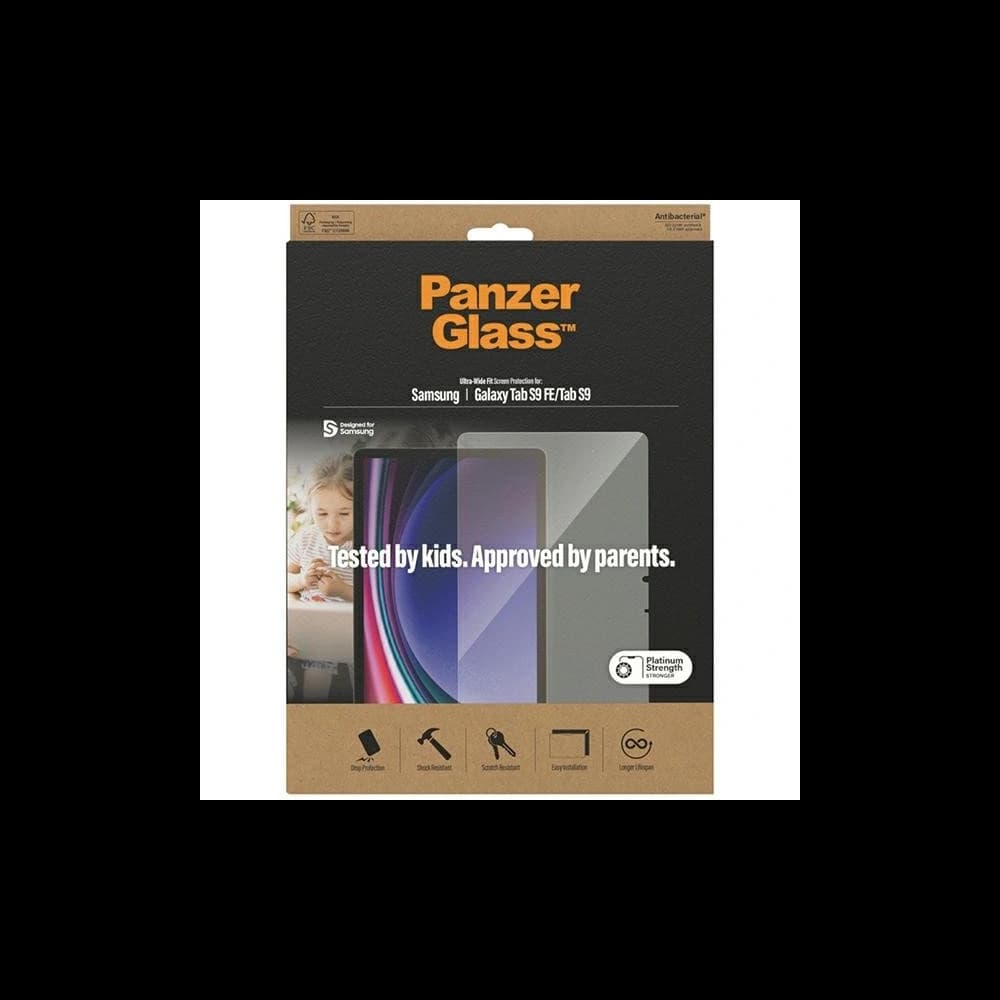 PanzerGlass Ultra-Wide Fit Samsung Tab S9 / S9 FE - 4