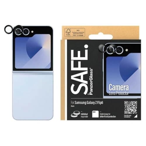 SAFE by PanzerGlass Hoops Camera Samsung Galaxy Z Flip 6 / 7 FE black