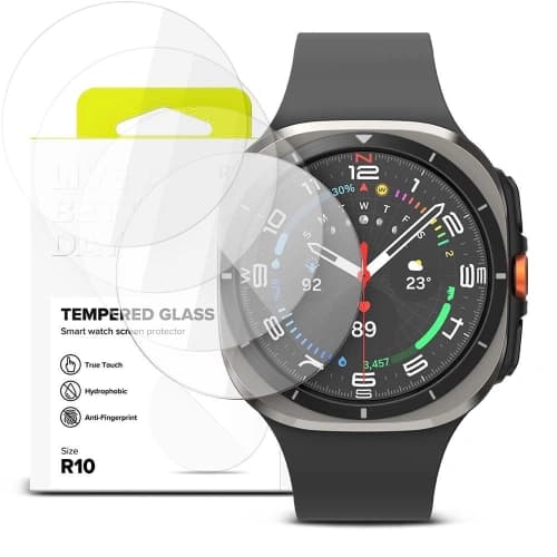 Ringke Tempered Glass Samsung Galaxy Watch Ultra 47mm Clear [4 PACK]