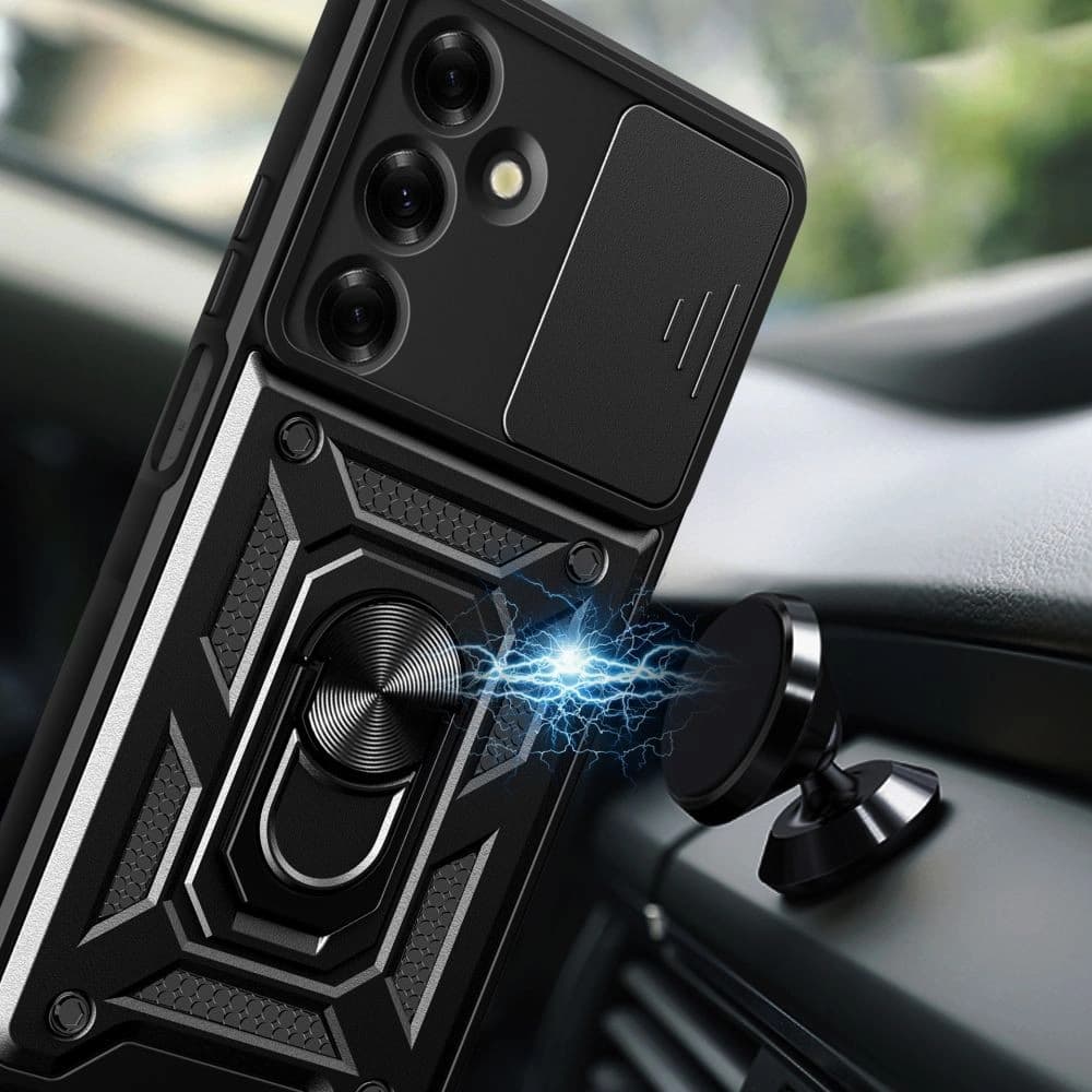 Case Tech-Protect CamShield Pro Samsung Galaxy M35 5G Schwarz - 4