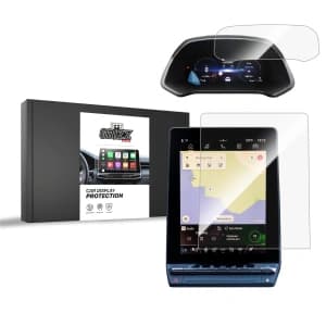 Folia ceramiczna GrizzGlass CarDisplay Protection do Renault Captur 10,4" 2024-2025 [2w1]