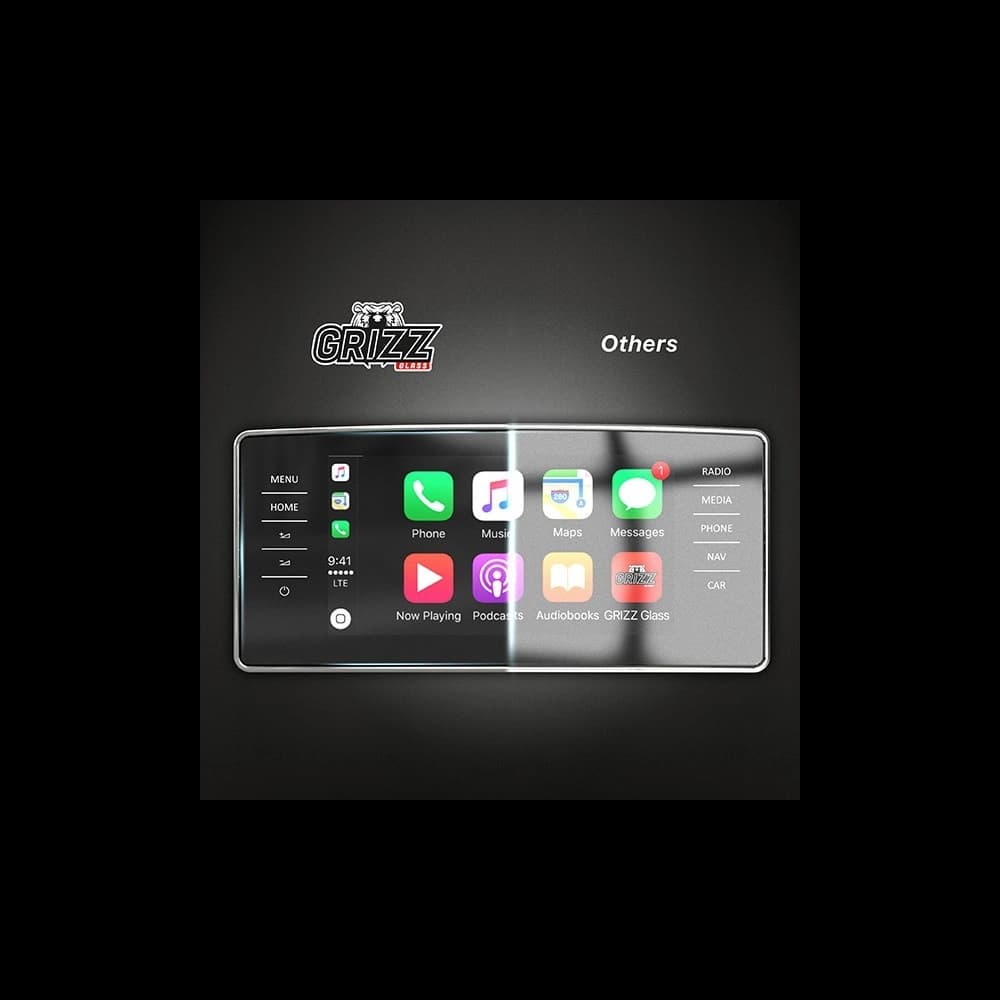 Matte GrizzGlass CarDisplay Protection Renault Symbioz 10,4" 2024-2025 - 2