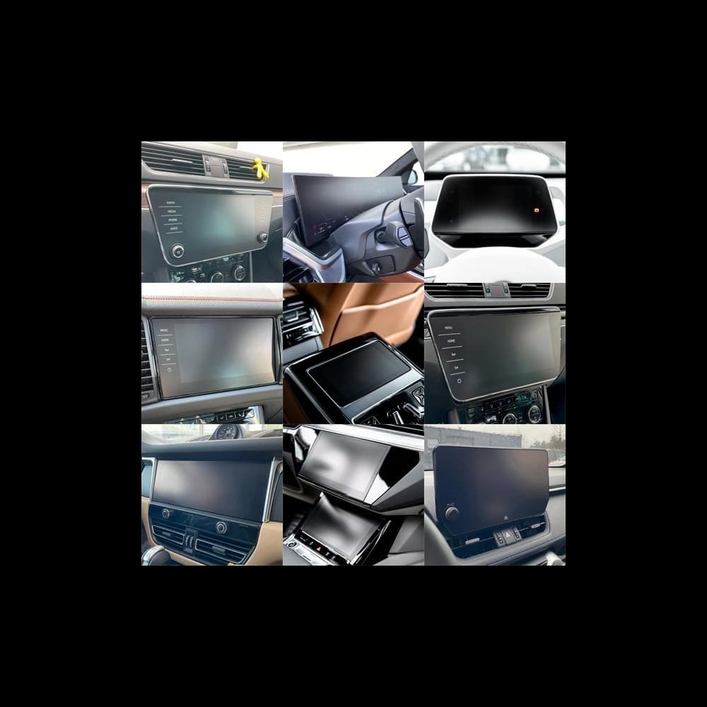 Matte GrizzGlass CarDisplay Protection Renault Symbioz 10,4" 2024-2025 - 9