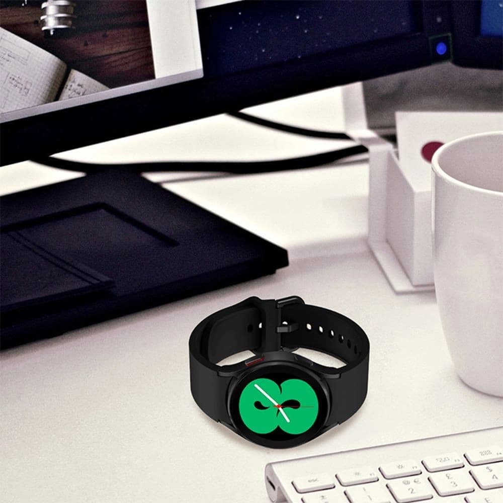 Tech-Protect Silikon Samsung Galaxy Watch 4/5/5 Pro/6/7/FE Schwarz - 3