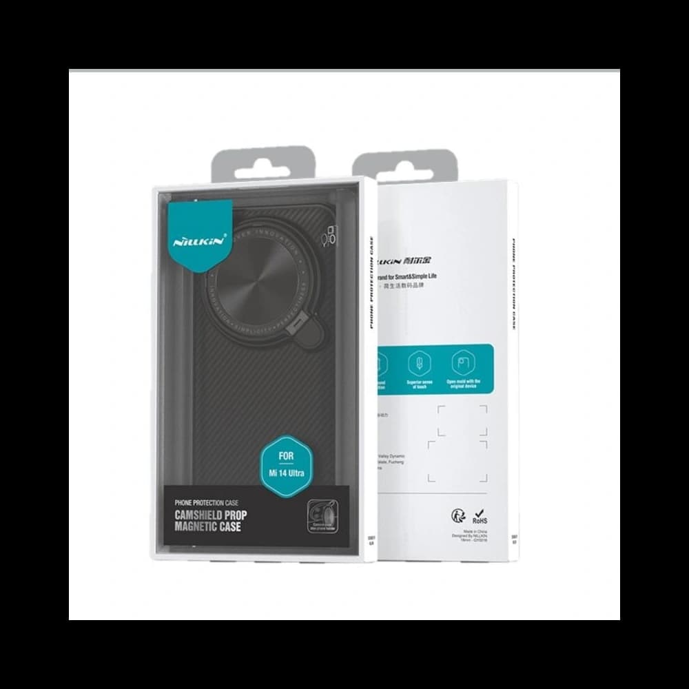 Case Nillkin Camshield Prop Magnetic Xiaomi 14 Ultra schwarz/czarny - 6