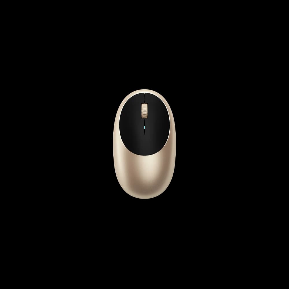 Drahtlose Maus Satechi M1 drahtlose Bluetooth-Maus in Gold - 1