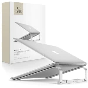 Podest Tech-Protect ULS100 Universal Laptop Stand Silber