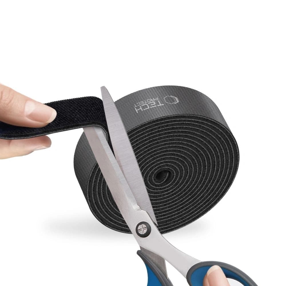 Tech-Protect Velcro Cable Organizer 300cm Black - 2