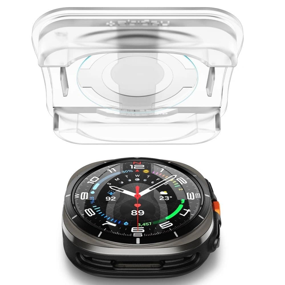 Spigen GLAS.tR ez Fit Galaxy Watch Ultra 47mm Clear [2 PACK] - 4