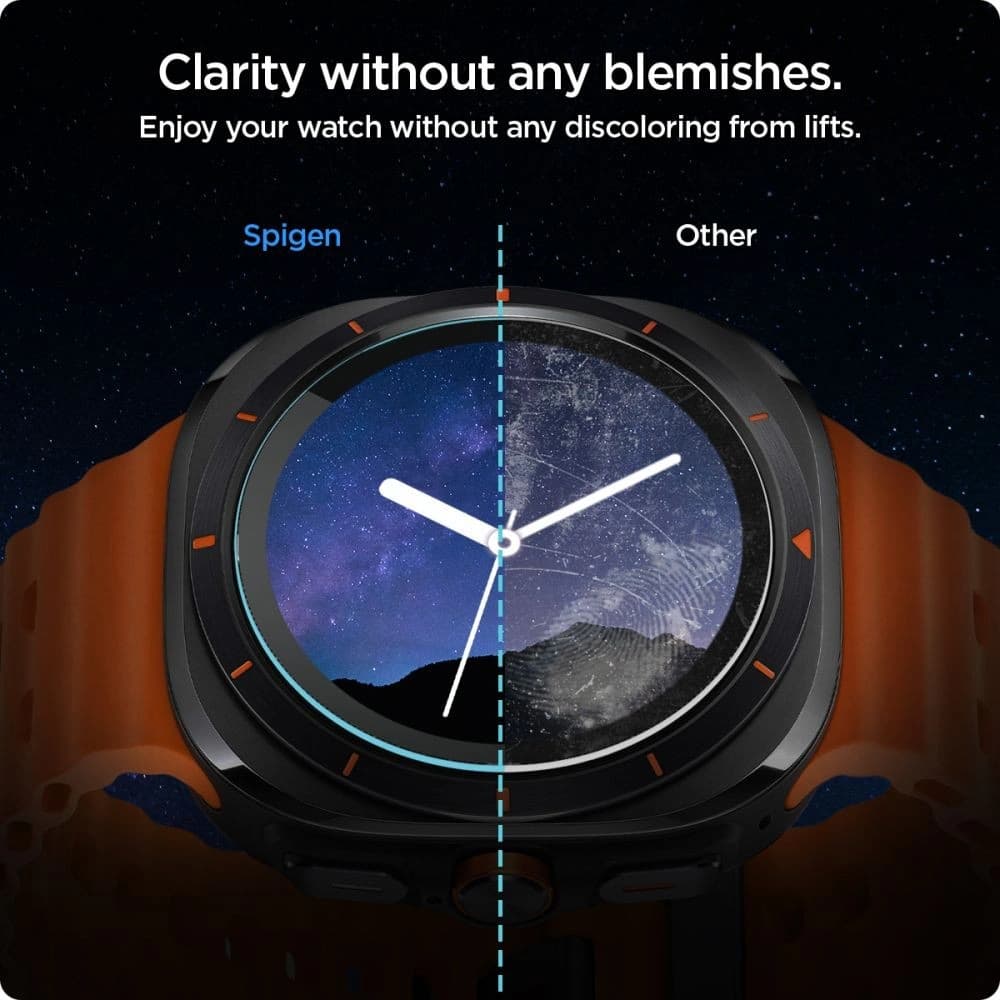 Spigen GLAS.tR ez Fit Galaxy Watch Ultra 47mm Clear [2 PACK] - 11