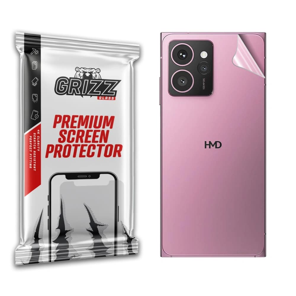 Folie für die Rückseite GrizzGlass SatinSkin für HMD Skyline - 1
