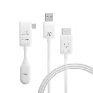 Bezprzewodowy transmiter / odbiornik BlitzWolf BW-CS7 USB-C, 1080p60Hz