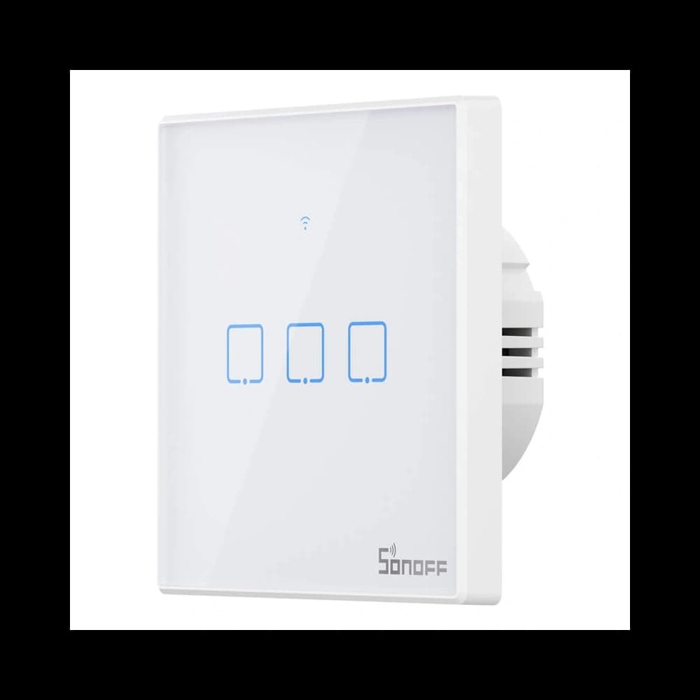Touch Lichtschalter WiFi + RF 433 Sonoff T2 EU TX (3-Kanal) neue Version - 2