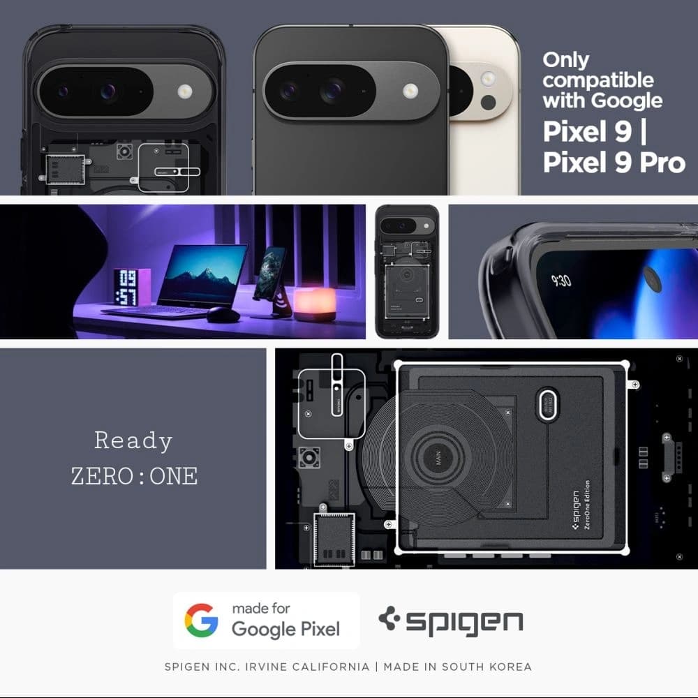 Spigen Hülle Ultra Hybrid Google Pixel 9 / 9 Pro Zero One - 11