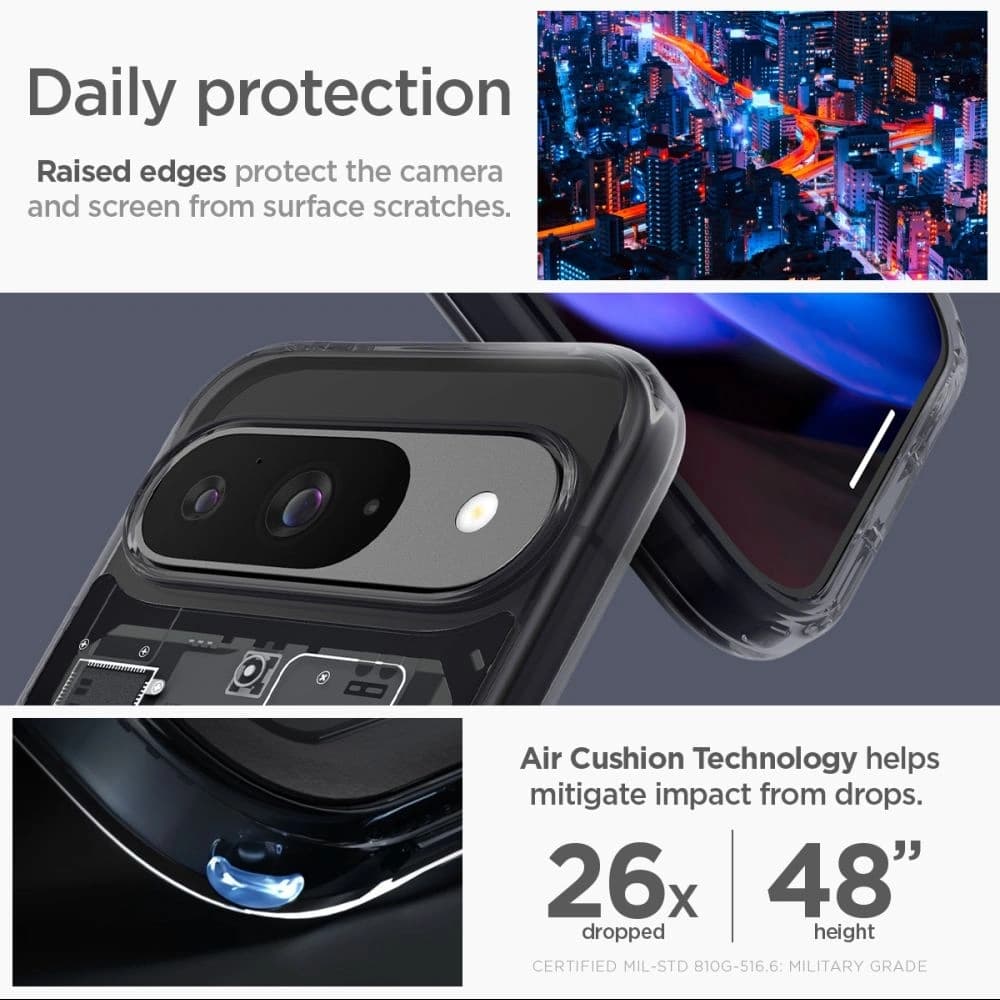 Spigen Hülle Ultra Hybrid Google Pixel 9 / 9 Pro Zero One - 14