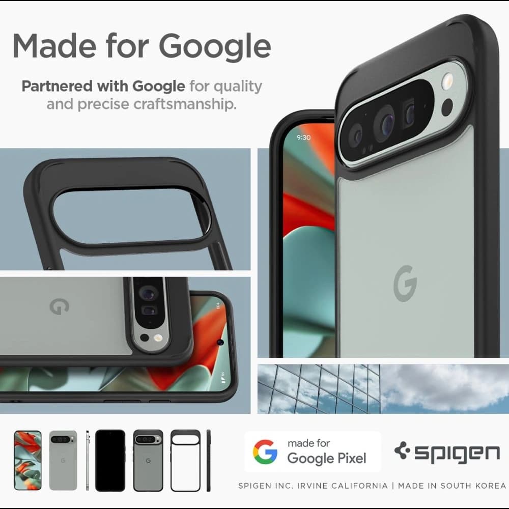 Case Spigen Ultra Hybrid Google Pixel 9 Pro XL Matte Black - 19