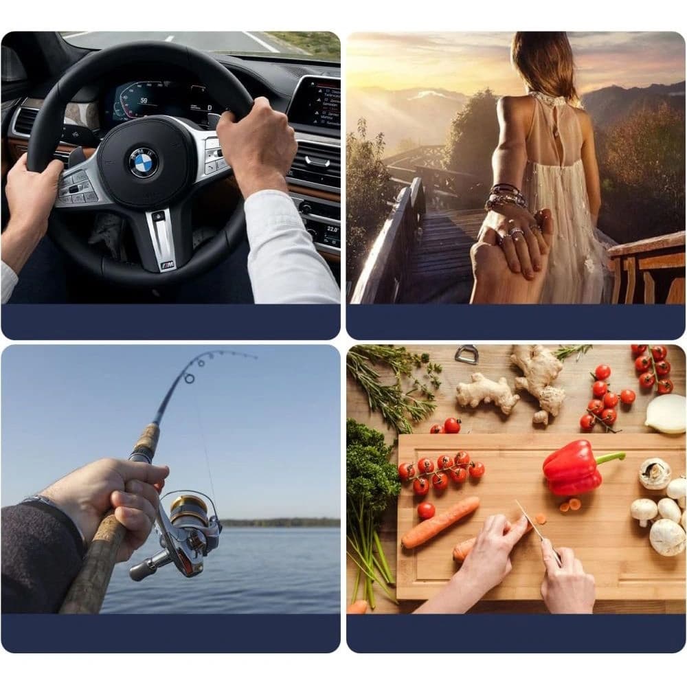 Tech-protect AC100 Magnetischer MagSafe Halshalter Schwarz - 4