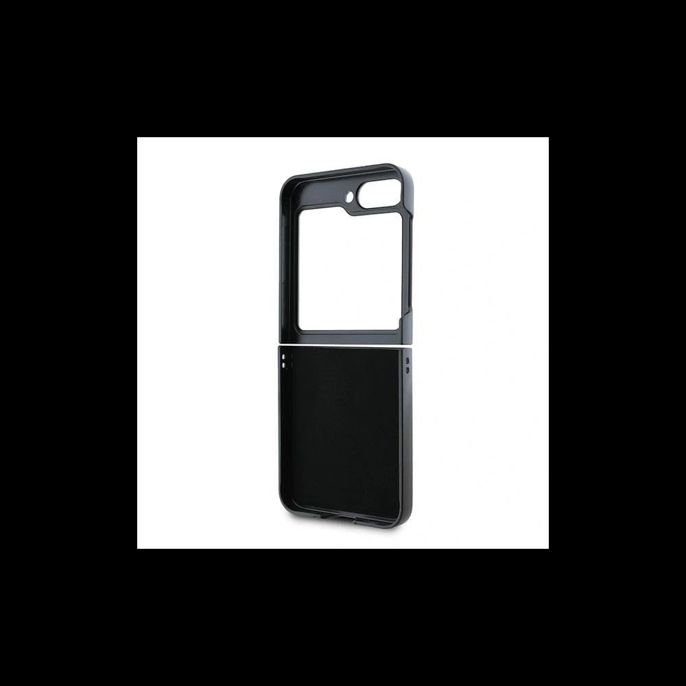 Guess Samsung Tasche GUHCZF64GMGGR Galaxy Z Flip 6 / 7 FE Leder 4G Metall Logo schwarz/schwarz - 7