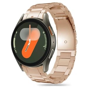 Tech-Protect Samsung Armband Edelstahl Galaxy Watch 4 / 5 / 5 Pro / 6 / 7 / FE Blush Gold