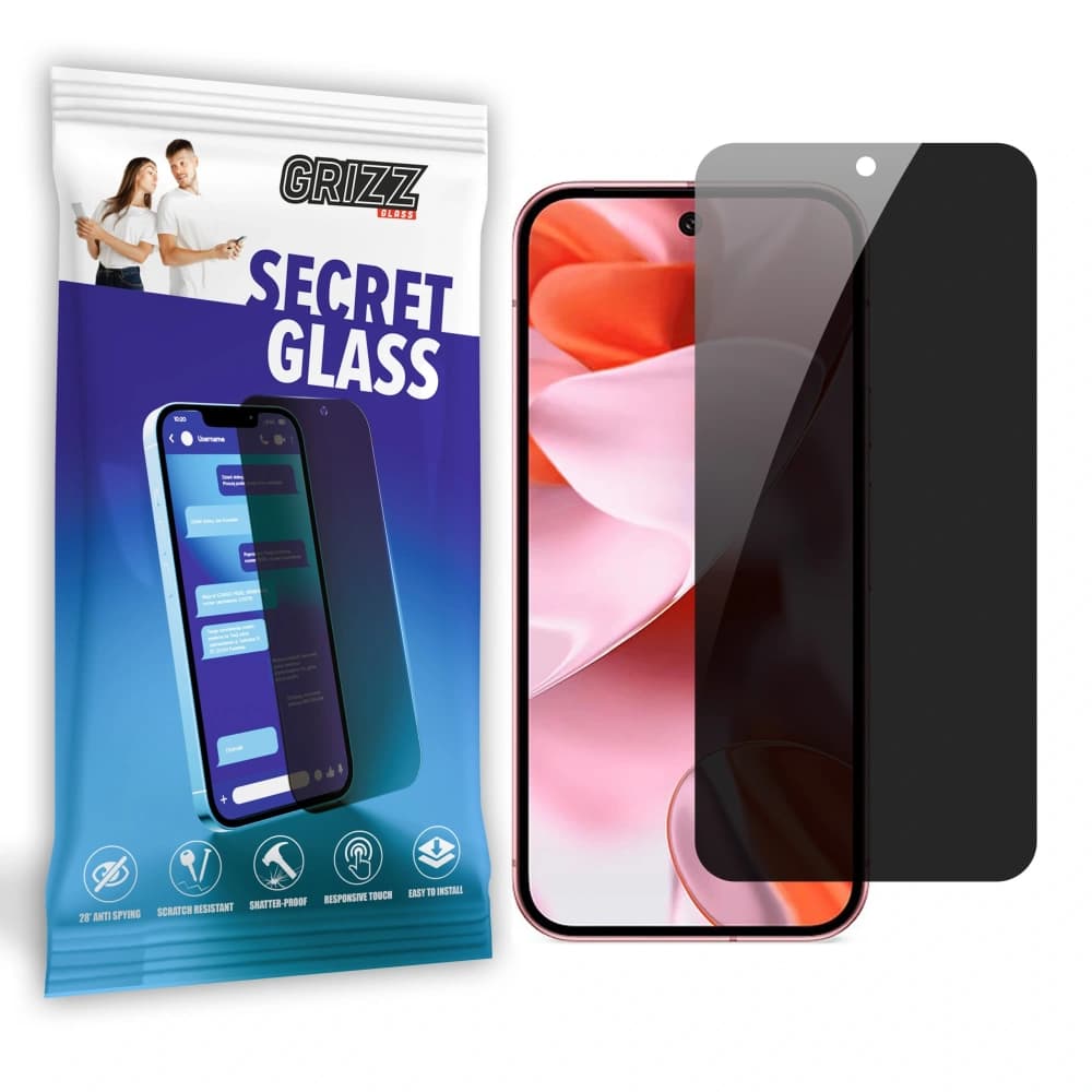 Privatization glass GrizzGlass Matte SecretGlass for Google Pixel 9 - 1