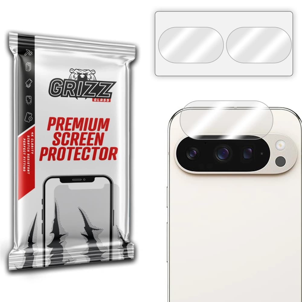GrizzGlass HybridGlass Kameraglas für Google Pixel 9 Pro - 1