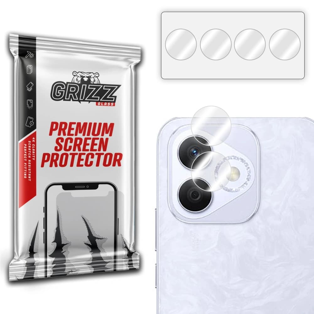 GrizzGlass HybridGlass Camera Glass for Honor X60i - 1