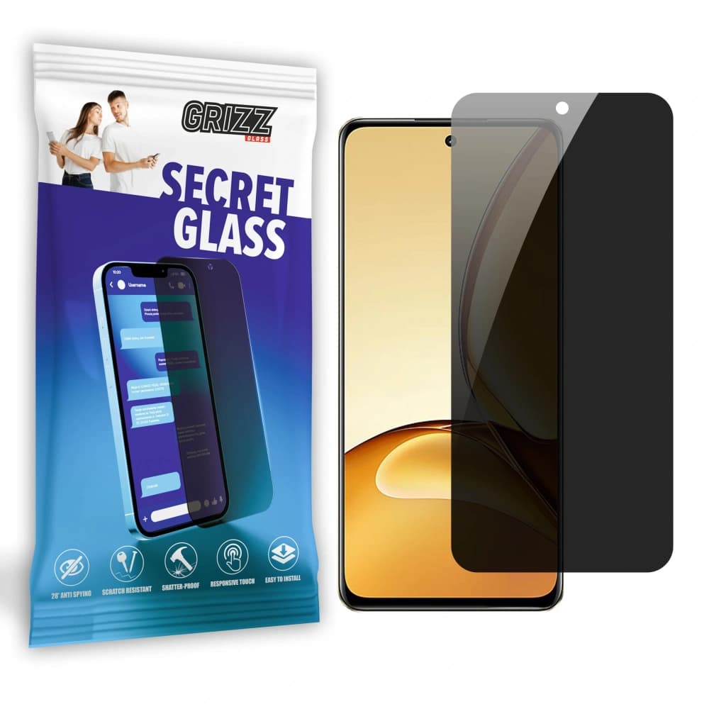 Privatization glass GrizzGlass Matte SecretGlass for Realme C63 5G - 1