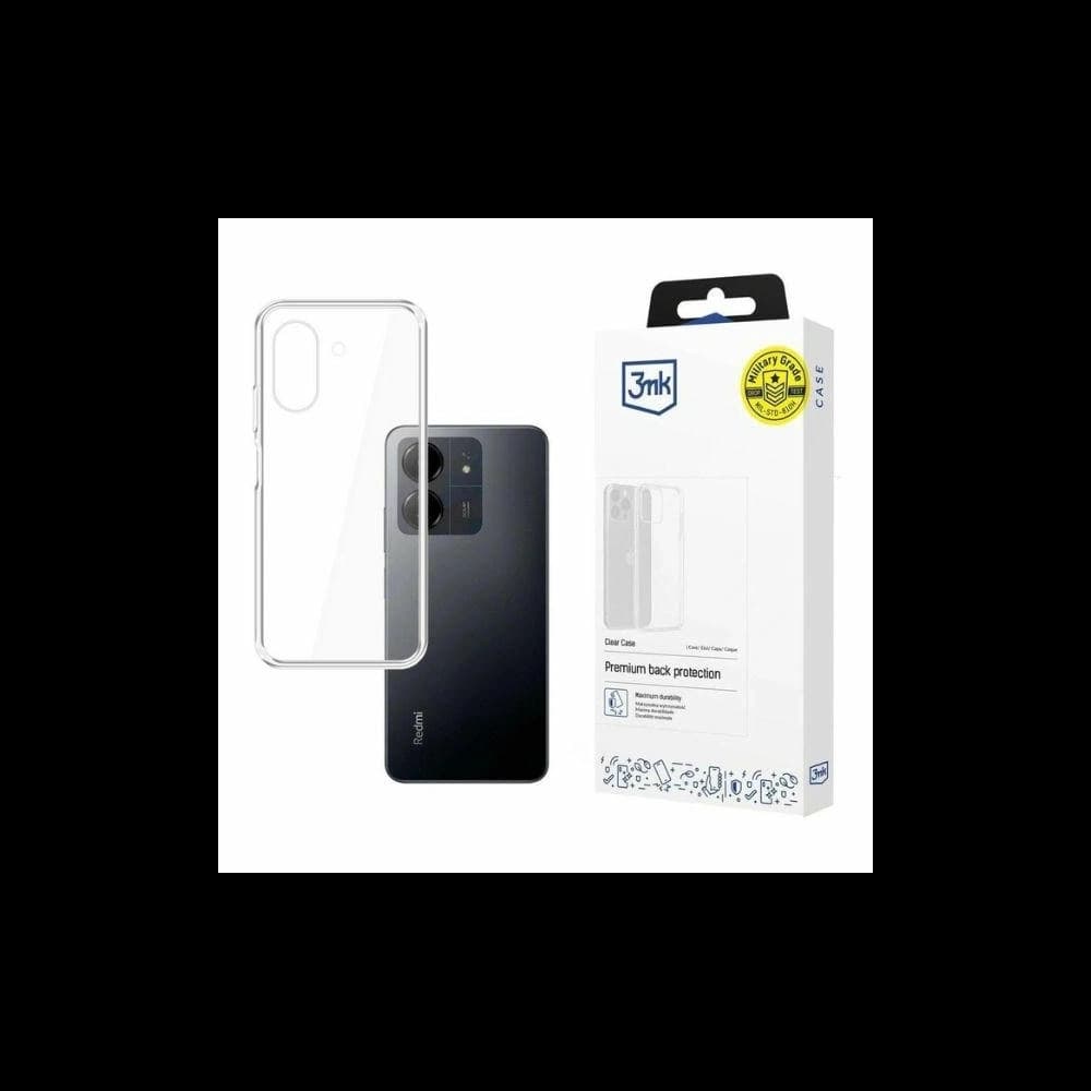 Case 3MK Clear Case Redmi 13C / POCO C65 - 1