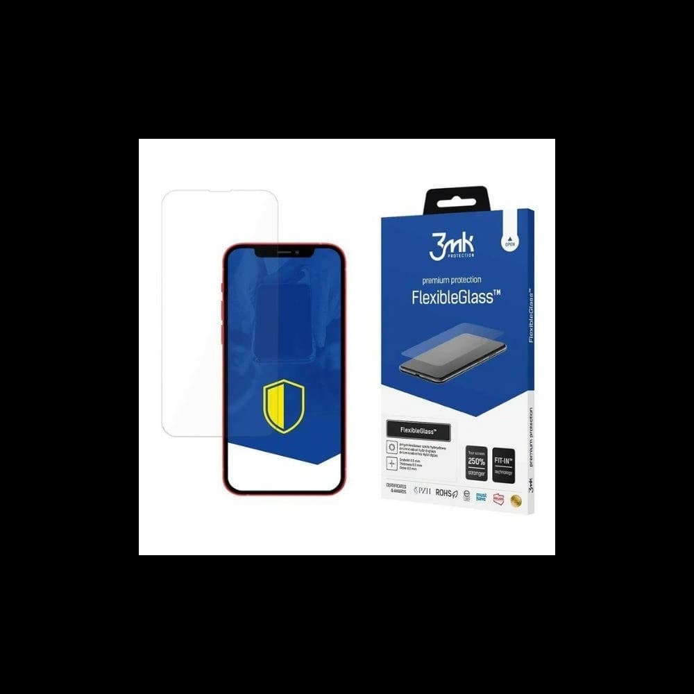 Hybriertes Glas 3MK FlexibleGlass Apple iPhone 16e / 14 / 13 / 13 Pro - 1