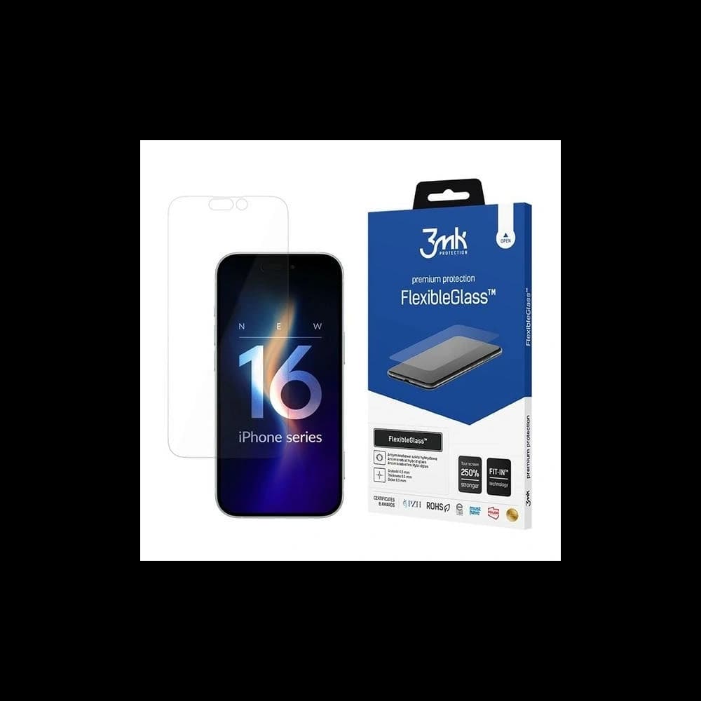 Hybrid glass 3MK FlexibleGlass Apple iPhone 16 Pro Max - 1