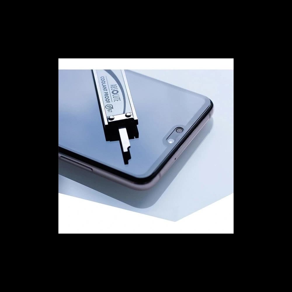 Hybrid glass 3MK FlexibleGlass Max Apple iPhone 16 black - 4