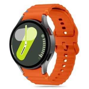 Uhrenarmband Tech-Protect Silikon Sport Samsung Galaxy Watch 4/5/5 Pro/6/7/FE Orange