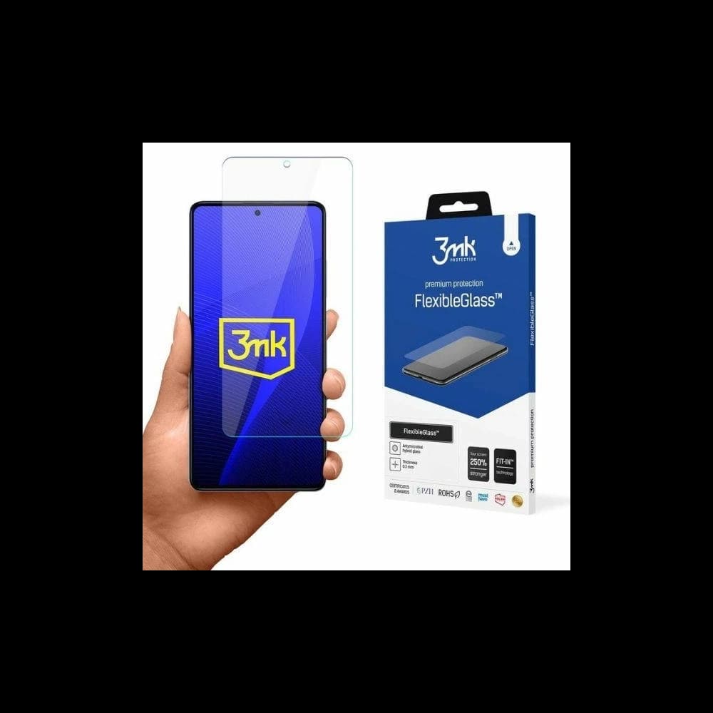 Hybriertes Glas 3MK FlexibleGlass Redmi Note 12 5G - 1