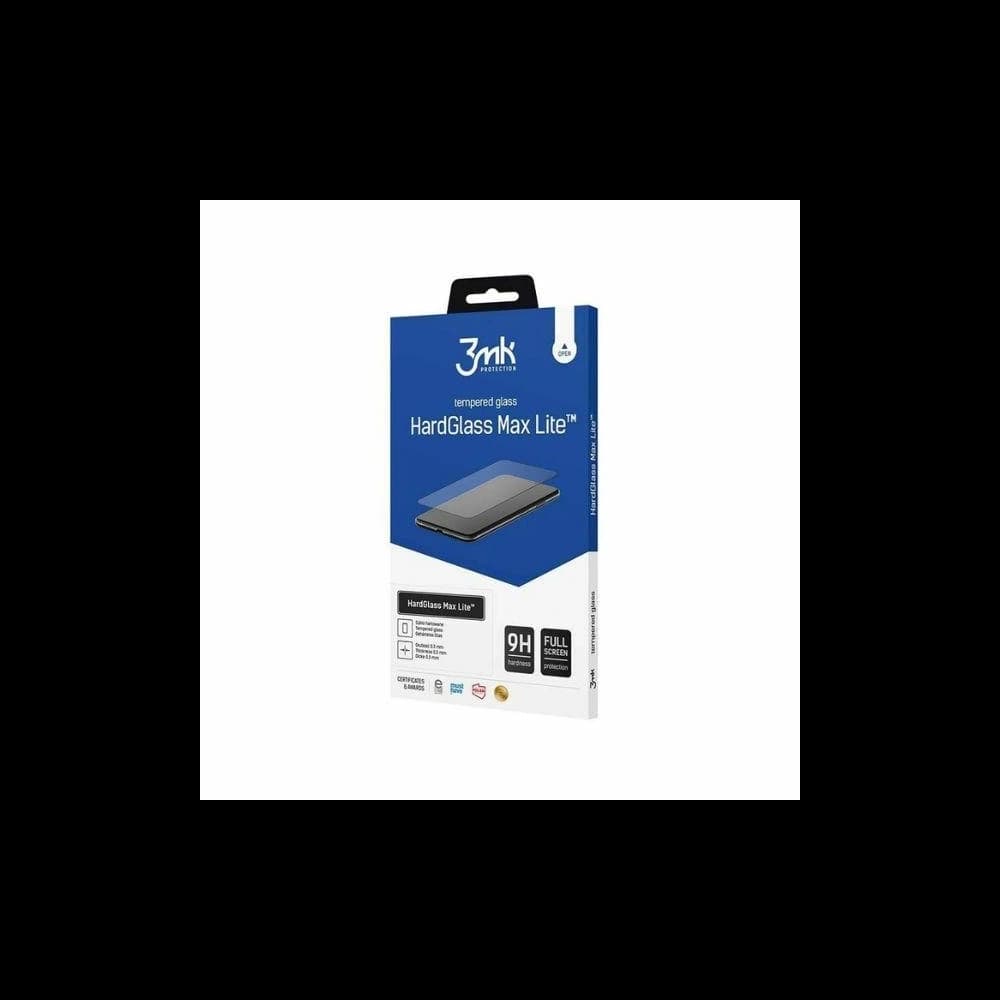 Gehärtetes Glas 3MK HardGlass Max Lite Motorola Moto G54 / Power Edition schwarz - 1