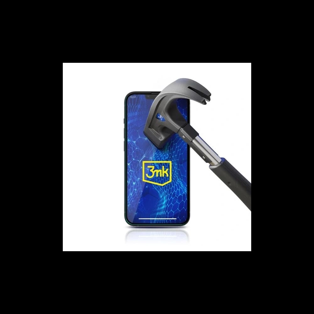 Gehärtetes Glas 3MK HardGlass Max Lite Motorola Moto G54 / Power Edition schwarz - 4