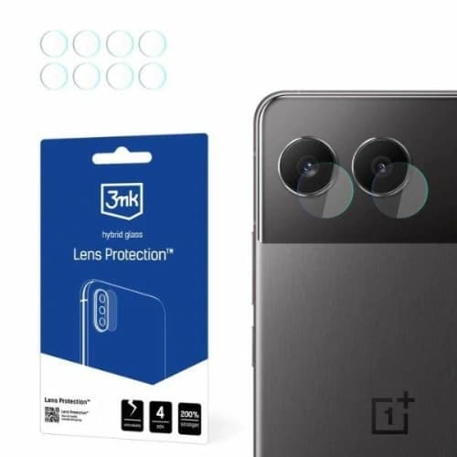 Hybriertes Glas für die Kameraobjektiv 3MK Lens Protect Realme C61 [4 PACK]