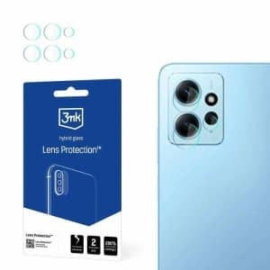Hybridglas für die Kameraobjektiv 3MK Lens Protect Xiaomi Redmi Note 12 4G [4 PACK]